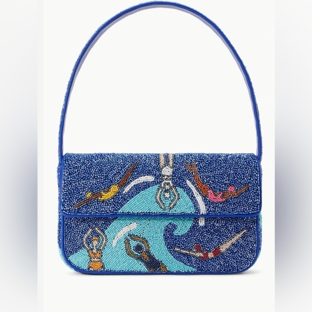 STAUD TOMMY BEADED BAG SWIMMERS